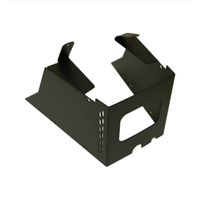 자동 판매기 사용을 위한 흑색 화약 코팅 맞춤 제작 강철 스탬프 브래킷