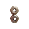 စိတ်ကြိုက် 303 Stainless Hex Bar CNC Fittings၊ Precision Machined