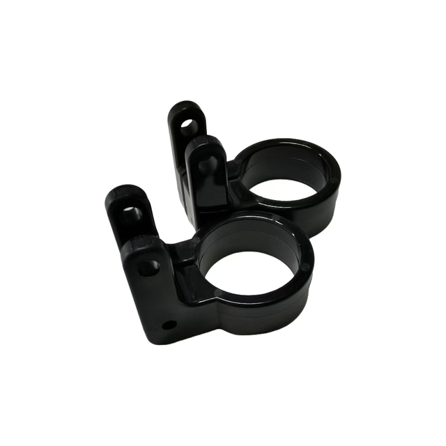 حلقة مشبك ممتص للصدمات مصبوبة بالحقن الدقيق مصنوعة حسب الطلب باللون الأسود من HDPE