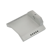 CNC-gefr&auml;ste Teile aus Aluminiumlegierung mit Glasperlenstrahloberfl&auml;che