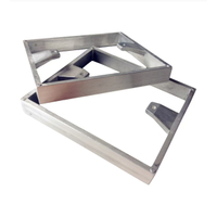 A380 Aluminum Diecasting Stand-off para sa Paggamit ng Medical Gas Pipeline na may chromate coating