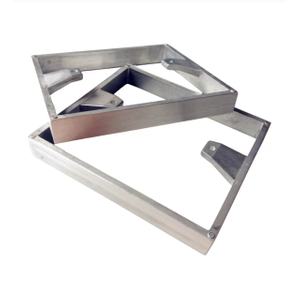 크롬산염 코팅과 함께 의료 가스 파이프라인 사용을 위한 A380 알루미늄 다이캐스팅 스탠드오프