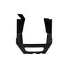 Frigus Rolled Steel Sheet Metal Router Cover cum pulvere Coat Black Textured Semi-gloss Surface