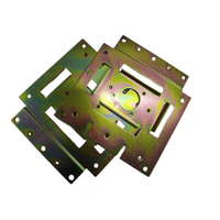 &Ccedil;inko Kaplama &Uuml;zerine Sarı Kromatlı Soğuk Haddelenmiş &Ccedil;elik Sac Gizli İndeks Plaka 