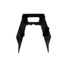 Frigus Rolled Steel Sheet Metal Router Cover cum pulvere Coat Black Textured Semi-gloss Surface