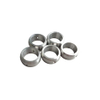 Cincin Paduan Aluminium Mesin CNC Presisi, Sesuai Pesanan