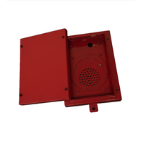 ကာဗွန်သံမဏိ ကွေးခြင်း နှင့် ဂဟေဆော်ခြင်း အနီရောင် ဆေးသုတ်ထားသော စိတ်ကြိုက် ဘူးခွံ