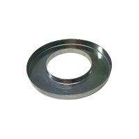 ความแม่นยำของเหล็กกล้าคาร์บอนแบบกำหนดเองประทับตราฝากรองปลายเปิดชุบสังกะสีสีน้ำเงินขาว