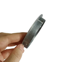 อลูมิเนียม Die Cast Trim Flush Lens Slim Flange สำหรับโคมไฟ