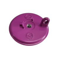 ฐานเครื่องจักรอะลูมิเนียม A380 แบบสั่งทำพิเศษพร้อมการเคลือบผงสีม่วง