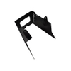 Frigus Rolled Steel Sheet Metal Router Cover cum pulvere Coat Black Textured Semi-gloss Surface