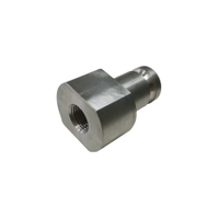 Custom-Ad-Print 303 Steel CNC-Converting and Milling Precision Machined High-Tolerance Industrial-Grade Connector Fittings